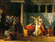 Jacques-Louis David The Lictors Bring to Brutus the Bodies of His Sons oil